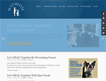 Tablet Screenshot of k9etiquettetraining.com